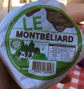La fromagerie de montbéliard Le montbéliard La boîte de 220 gr