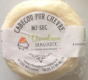 Cabécou pur chèvre mi-sec