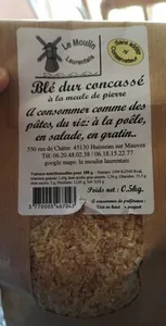 Blé dur concassé