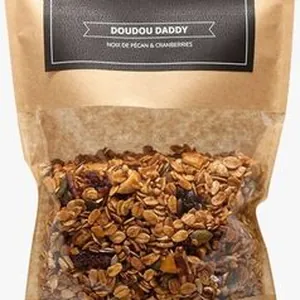 Granola Doudou Daddy Noix De Pécan Et Cranberries