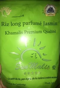 Riz long parfumé jasmin