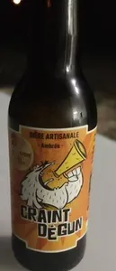 Bière artisanale ambrée