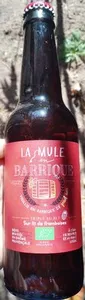 La Mule en Barrique Cuvée N°5 sur lit de framboises