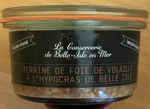 Terrine de foie de volaille à l'hypocras de Belle-Isle