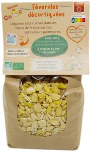 Féveroles décortiquées