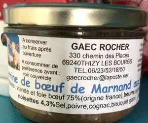 Terrine de boeuf de Marnand aux noisettes