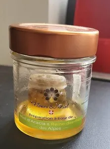 Miel d'Acacia & Reine des Prés des Alpes