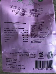 Muesli-croquant multi-fruits