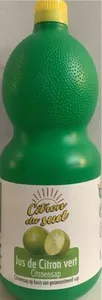 Jus de citron vert