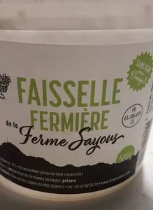 Faisselle fermiere