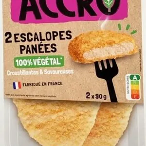 Escalopes panées 100% végétales