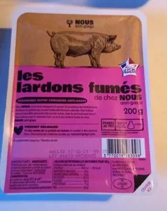 Les lardons fumés