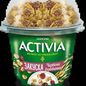 Activia Закуска  боровинки