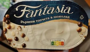 Fantasia  шоколадови топчета 100g.danone