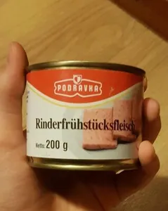 Podravka rinderfrühstücksfleisch