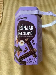 Lješnjak vafel štapići