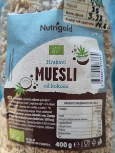 Hrskavi muesli od kokosa