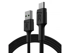 GreenCell USB-C till USB-kabel med stöd för QC 3.0 snabbladdning (2 meter)