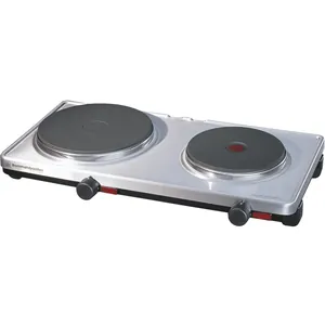 Rommelsbacher: Kokplatta Dubbel AK 3099/E Rostfri Made in Germany