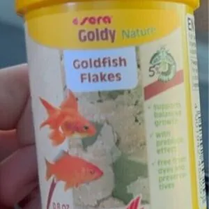 Goldy nature goldfish flakes