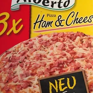 Pizza, Ham & Cheese