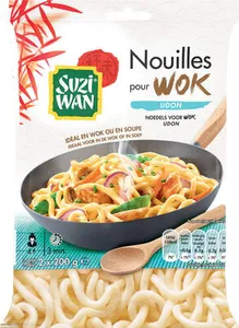 Nouilles udon pour wok Suzi Wan 400 g