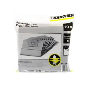 Dammsugarpåsar, papper, 10st.