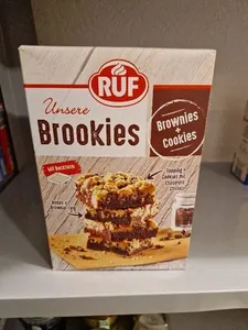 Unsere RUF Brookies Brownies Cookies Mit Backform