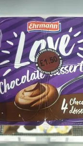 Ehrmann chocolate dessert