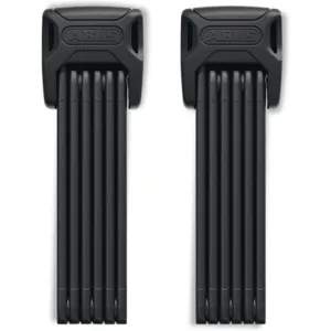 Vikbart cykellås ABUS Bordo X-Plus 6000K Svart - 90 cm TwinSet med lika låsning