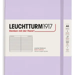 Anteckningsbok A5 Leuchtturm1917 linjerad Lilac