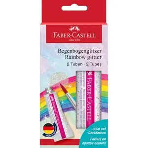 Faber-Castell Glitterfärg Rainbow 2 x12 ml