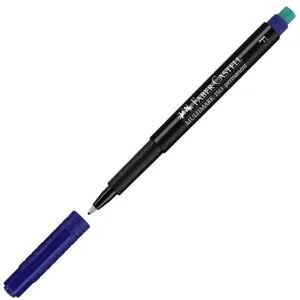 Faber-Castell Märkpenna VF Multimark Permanent F blå