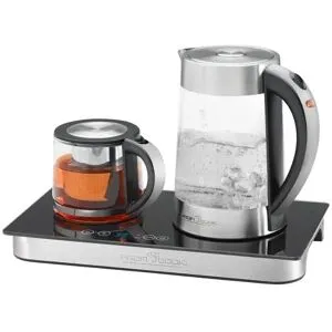 ProfiCook PC-TKS 1056 - Tea/coffee maker / kettle - 1.7 liter - 2.3 kW - glas i rostfritt stål