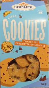 Dinkel Schoko-Orange Cookies