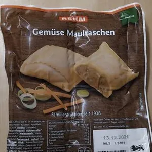 Gemüse Maultaschen