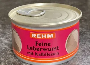Feine Leberwurst mit Kalbfleisch