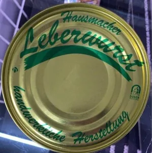 Wurst Hausmacher Leberwurst
