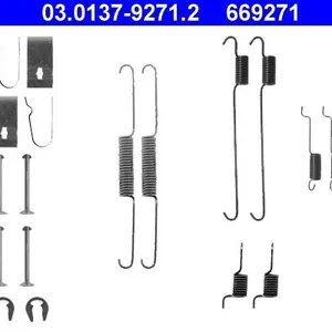 Monteringssats, bromsbackar ATE 03.0137-9271.2