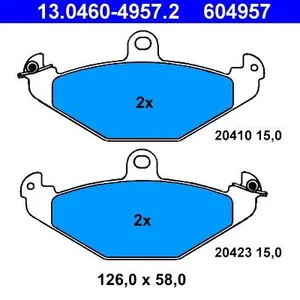Bromsbelägg ATE 13.0460-4957.2