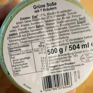 Grüne Soße