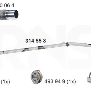 Avgasrör ERNST 314558
