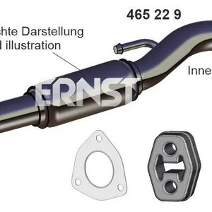 Avgasrör ERNST 465229