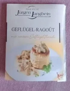 Geflügel -Ragout