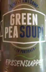 Simply Awesome Green Pea Soup