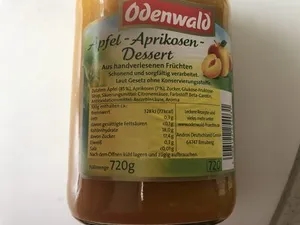 Odenwald Apfel - Aprikosen - Dessert