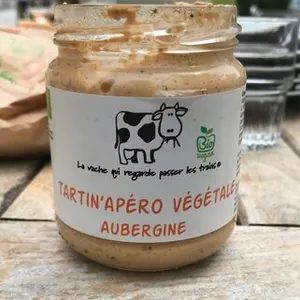 Tartin'apero vegetale aubergine