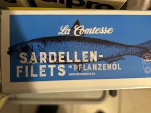 Sardellenfilet im Pflanzenöl
