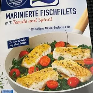 Marinierte Fischfilets