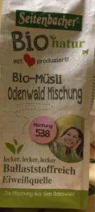 Bio Müsli 538, Odenwald Mischung